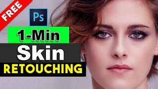 1-Min Skin Retouching | 1-Min Quick Skin Softening Hidden Techniques