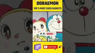 Doraemon Top 5 Most Used Gadgets #shorts #doraemon #adipurush