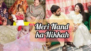 Meri Nand ka Nikkah  || Kitne time bad White dress phna || Muntaha ka dresss baba ki jaan Wala,.