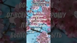 Стихи на Прощенное Воскресенье