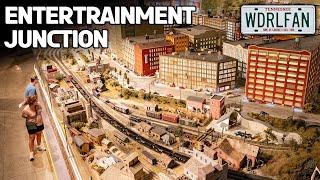 World's Largest Indoor G Scale Model Railroad (Entertrainment Junction)