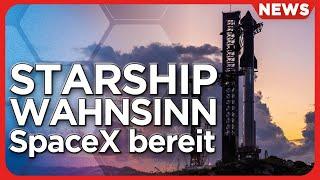 Raumfahrt-News: SpaceX Starship vor Start, ULA Vulcan Booster versagt, Falcon 9 erneut am Boden Hera