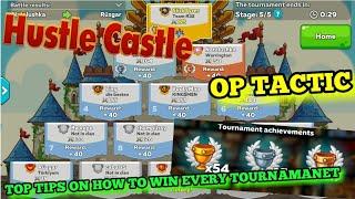 HOW TO WIN EVERY TOURNAMENT (Hustle Castle)