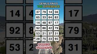 GENIUS CAN FIND ALL! Find 3 pairs of identical numbers/Dementia Prevention Quizzes/Tests.No.111
