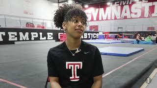 Temple gymnast Kyrstin Johnson brings her personal style to the team