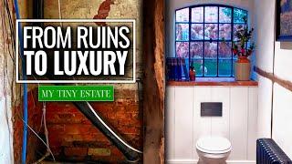 Stunning Reveal of Centuries Old Cottage Bathroom Makeover | My Tiny Estate