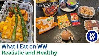 What I Eat on WW | Calorie Counting for Weight Loss | Weight Watchers Meal Prep | Grocery Haul