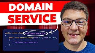 What is a Domain Service in Domain-Driven Design?