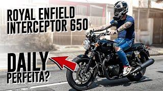 Teste ROYAL ENFIELD INTERCEPTOR 650 - Opinião sincera sobre o consumo e Preço, Vale a Pena? REVIEW