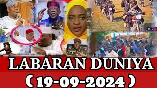 #LABARAN DUNIYA NA SAFIYAR YAU #ALHAMIS 19/09/2024 #AREWA RADIO #AFRICA HAUSA TV #BBC HAUSA