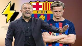 TENSION entre FLICK et FRENKIE DE JONG ? C'EST VITE RÉGLÉ ! OFFICIEL FERMIN PROLONGE AU FC BARCELONE