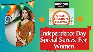 Independence Day Sarees | Celebrate Independence Day in Style | Tiranga Sarees | Women's Saree Haul