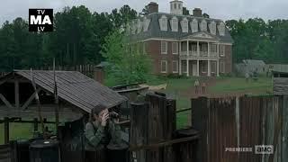 The Walking Dead 8x03 Gregory Chega em Hilltop.