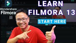 Learn Filmora 13 Editing Interface in 5 minutes