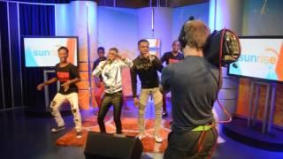 ETV SUNRISE  PERFOMANCE  BATTLE OF THE MIC AMBANI FEAT JAZZKID #SOH WITH THE SPIDER THIS HOW WE ROLL