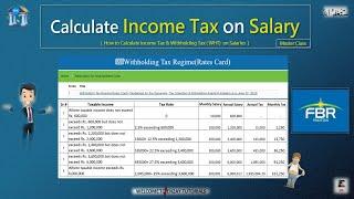 What is Tax on Salary Income | How to Calculate Tax on Salary | Calculate Withholding Tax on Salary