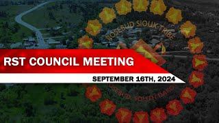 RST Council Meeting (9-16-24)