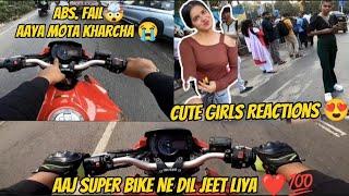 Aaj Super Bike na dil Jeet liya || Crazy Sound Reaction ️ ABS fail  Aaya Mota kharcha 