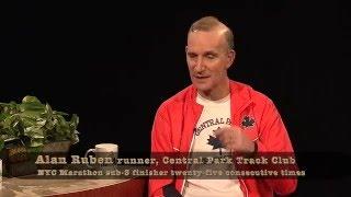 Alan Ruben a runner with Central Park Track Club is the guest