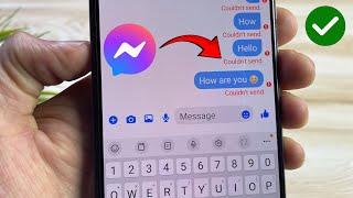 [SOLVED] Messenger couldn't send the Message only one person