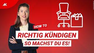 Richtig kündigen in Österreich: Schritt-für-Schritt-Anleitung für Arbeitnehmer:innen