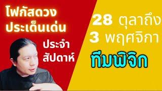 “โฟกัสดวงราศีพิจิก: ประเด็นเด่นประจำสัปดาห์นี้” 28 ตุลา - 3 พฤศจิกา by ณัฐ นรรัตน์