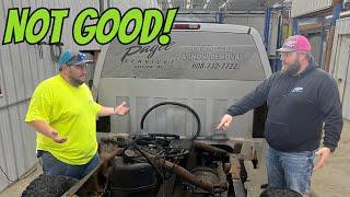 Employee broke truck in half and thought it was funny!?