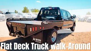 Hillsboro GII Steel Flat Deck Walk-Around | F350 Flat Deck Truck | Durable & Efficient Truck Deck