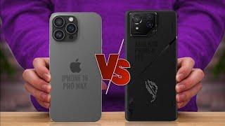 iPhone 16 Pro Max vs Asus ROG Phone 8 Pro  Ultimate Showdown