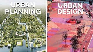 The difference between Urban Planning and Urban Design explained in 100 seconds