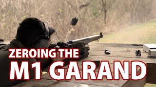 Zeroing & Calibrating The M1 Garand.