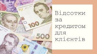 Які відсотки в кредиті на картку МФО Селфі Кредит для клієнтів?