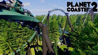 B&M Flying Coaster in the Woods- Planet Coaster 2