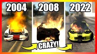 Evolution of EXPLOSIONS LOGIC #2 in GTA Games (2001-2022)