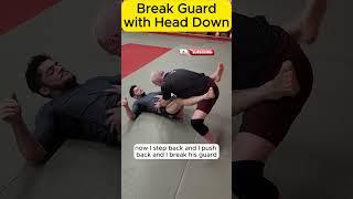 BJJ BEGINNER  HOW TO BREAK CLOSED GUARD  #bjj #grappling #jiujitsu