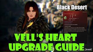 [Black Desert] How to Upgrade Vell's Heart for 4 Bonus DP with Blessed and Exalted Soul Fragments!