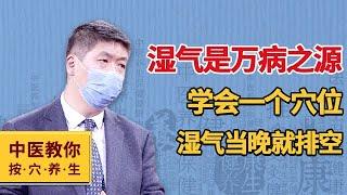 湿气是万病之源，学会一个穴位，湿气当晚就排空【中医教你按穴养生】