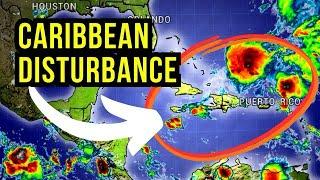 Disturbance in the Caribbean...