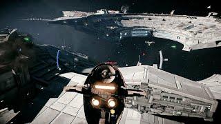 EPIC SPACE BATTLES IN THE STAR WARS UNIVERSE! | Battlefront 2 | Starfighter Assault Gameplay