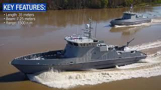 35M Fast Patrol Vessel (FPV) - Optimal Performance, Efficiency and Comfort