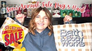 Bath and Body Works Winter Semi Annual Sale Day 5 Shopping and Haul! Winter SAS 2024!