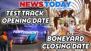Test Track Reopening Early, DinoLand Boneyard Closing Soon at Walt Disney World