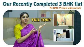 Our Recently Completed 3BHK flat | KMV Vivaan | Full Tour | Teksa Interio #interiordesign #vloggers