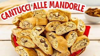 ALMOND CANTUCCI Easy Recipe - Homemade by Benedetta