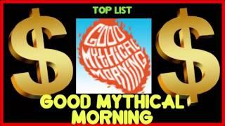 How much does Good Mythical Morning make on YouTube 2016