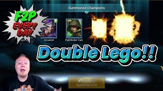 F2P Crazy Double Lego Pull!!  Raid: Shadow Legends