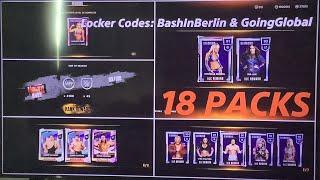 WWE2K24 - 2 Locker Codes, 18 Pack Opening & Global Superstars Pack DLC | MyFaction