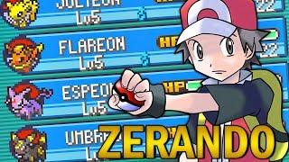 ZERANDO FIRE RED SÓ COM EEVEELUTIONS! (GBA)