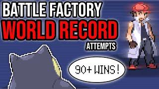 HYPER BEAM SNORLAX? Battle Factory WORLD RECORD Attempts! | Pokemon Emerald