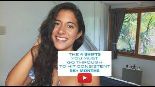 4 SHIFTS you must go through to hit CONSISTENT 5K PLUS months